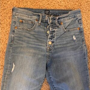 Gap High Rise True Skinny Ankle Sz 6/28